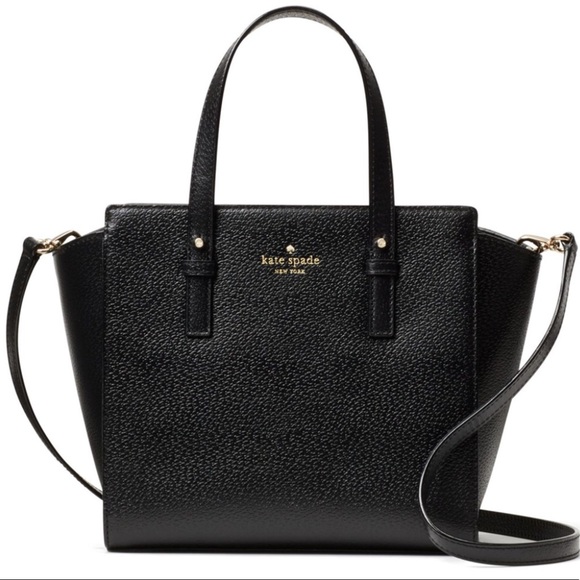 KATE SPADE Black Leather Crossbody Bag + Wallet - Picture 4 of 14